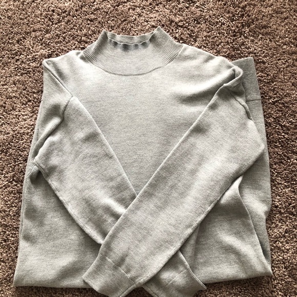 Banana Republic Textured Grey Sweater Dress - Picture 2 of 2